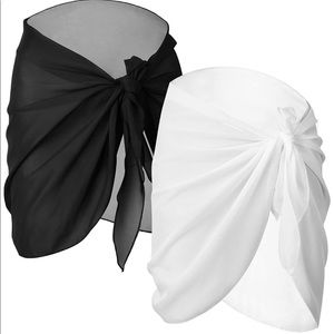 Swimsuit wrap skirts